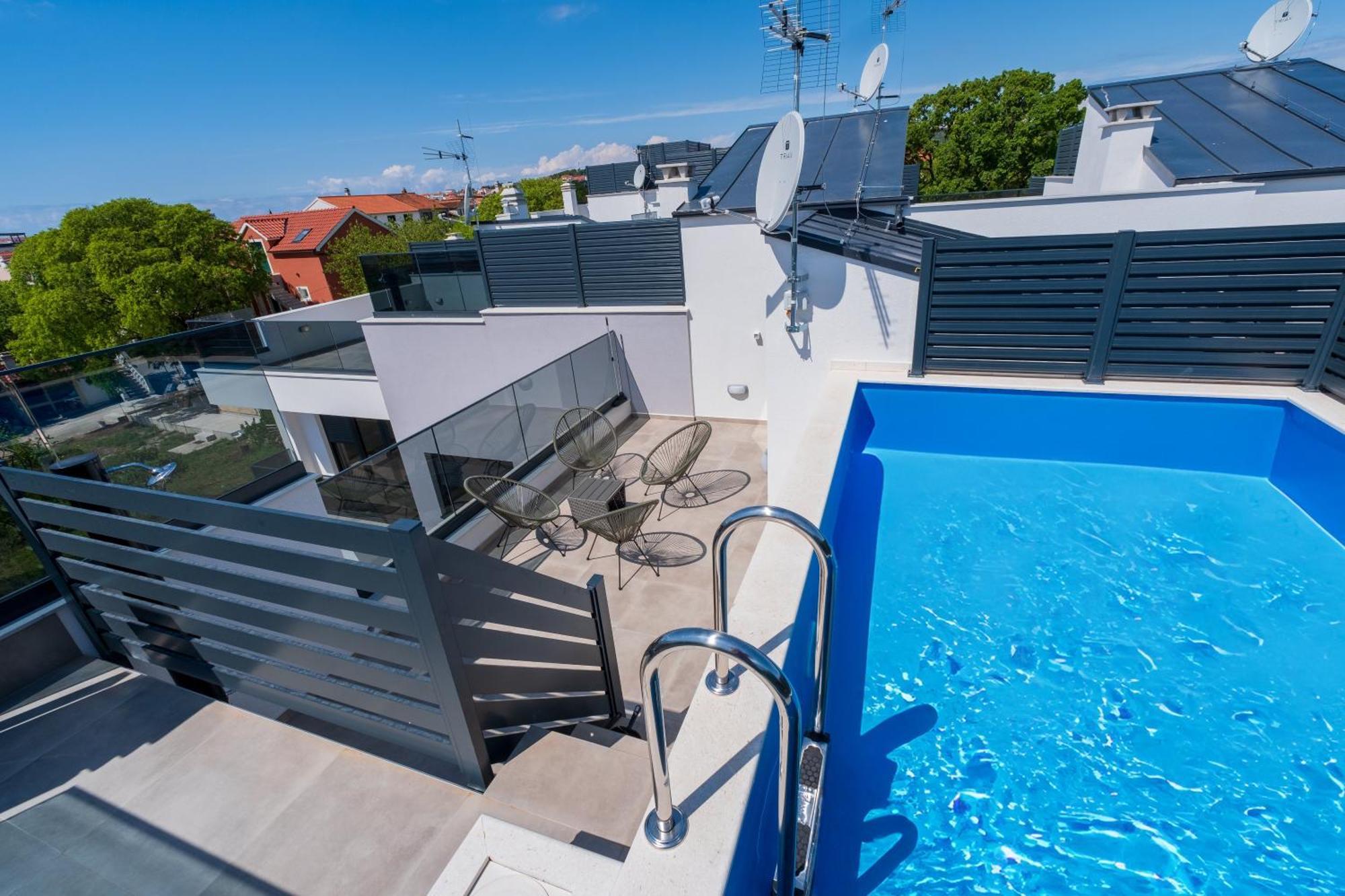 Three-Bedroom Premium Holiday Home Atmosfera With Private Pool&Sauna Vodice Extérieur photo